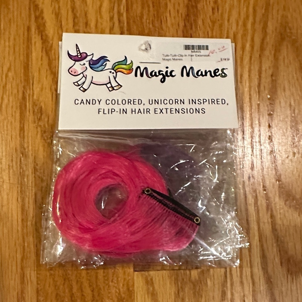 Magic Pink Hair Extensions - Picture 2 of 4